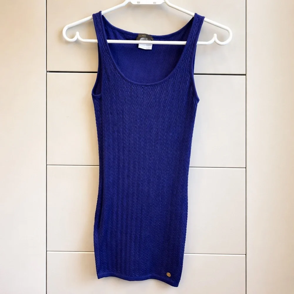 Supertrash Blue Bodycon Mini Dress | XS / S - Picture 2 of 9